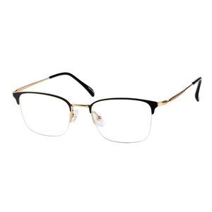 IOTA Brooklyn Eyeglasses D88 Black Gold 49mm